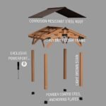 10x10 Norwood Gazebo - Image 11