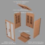 Rylan Indoor Infrared Sauna – 2 Person - Image 15