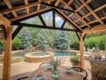 Lodge | 19x14 Cedar and Steel Gazebo with Steel Roof - Image 5