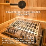 Paxton Outdoor Barrel Sauna – 4-6 Person - Image 4