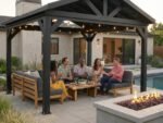 Lancaster | 18x14 Steel Gazebo with Gable Roof - Image 11