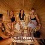 Henley Outdoor Cabin Sauna – 4-6 Person - Image 8
