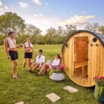 Paxton Outdoor Barrel Sauna – 4-6 Person - Image 11