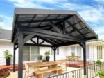 Lancaster | 14x14 Steel Gazebo with Gable Roof - Image 3