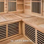 Rylan Indoor Infrared Corner Sauna – 4 Person - Image 7