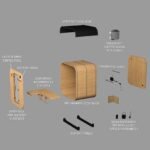 Lennon Outdoor Cube Sauna – 2-4 Person - Image 14