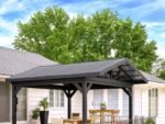 Lancaster | 14x14 Steel Gazebo with Gable Roof - Image 6